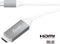 j5create JCC153G-N - USB-C™ naar 4K HDMI™ Kabel - 150 cm - Grijs Wit