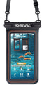 Drivv. Luxe Waterdicht Telefoonhoesje - Drijvend - Dubbele Klipsluiting - Tot 6.8 inch - Zwart