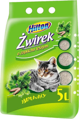 Hilton Kattenbakvulling Bentonite met Dennengeur - 5 Liter