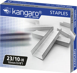 Kangaro nietjes - 23/10 - 10 mm - 50 vel - 1000 stuks - K-7523103