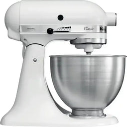 KitchenAid Classic 5K45SSEWH - Keukenmixer - 10 snelheden - Wit