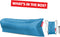 Fatboy Air lounger - Luchtzak - Oplaasbare Zitzak Lamzac 3.0 - Blauw - XL