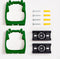 Toolflex One Gereedschapshouder - Muurbevestiging - Ø15-35mm - Geel (2x)