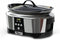 CrockPot CR605 - Slow Cooker Next Gen - Digitaal programmeerbaar 5,7L - Zilver