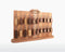 Houten Sleutelhanger - Leeuw - Walnoot & Esdoorn