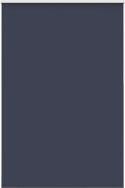 vidaXL - Rolgordijn - verduisterend - 145x230 - cm - stofbreedte - 141,6 - cm - blauw
