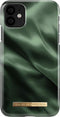 iDeal of Sweden iPhone 11 - Back Cover - Emerald Satin - Groen