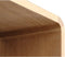 Boekenkast Eikenhout Naturel - 2 Laden - 6 Vakken - Kast Amalfi - Giga Living