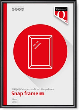 Kliklijst quantore premium a1 25mm zwart