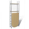 vidaXL - Ontbijttafelset - met - twee - stoelen - (inklapbaar)