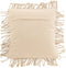 J-Line kussen Cosy Diamant - katoen - beige