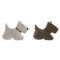 Deurhouder Home ESPRIT 32 x 12 x 28 cm (2 Stuks)