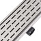 vidaXL - Douchegoot - rechthoekig - 1030x140 - mm - roestvrij - staal