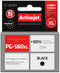 Activejet AC-560NX - Inktcartridge - Vervanging Canon PG-560XL - Zwart