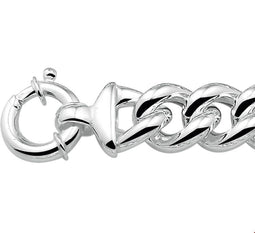 Mi Zalini Ketting Gourmet 16 mm 45 cm - Zilver 925 - Dames