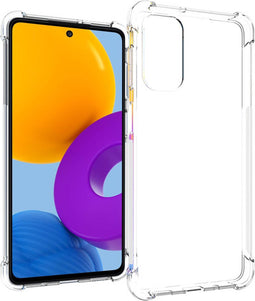 iMoshion Hoesje Geschikt voor Samsung Galaxy M52 Hoesje Siliconen - iMoshion Shockproof Case - Transparant