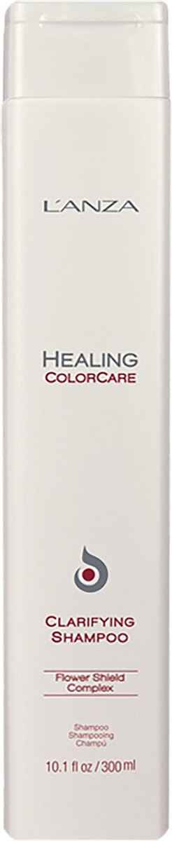 L'Anza Healing Color Care - Clarifying Shampoo - 300 ml - kleurbescherming tegen kleurvervaging - geen zwemmersgroen!