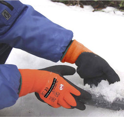 L+D Griffy Glacier Grip 14931-10 Polyacryl Werkhandschoen Maat (handschoen): 10, XL EN 388, EN 511 Cat II 1 paar
