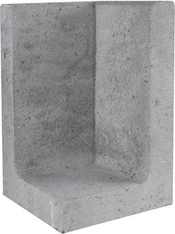 L-element hoek grijs 30x30x50 cm