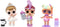 L.O.L. Surprise! Bubble Surprise Dolls - 9,7 cm - Minipop