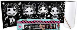 L.o.l. Surprise! Krasposter Meisjes 30 X 200 Cm Karton Zwart
