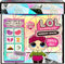 L.O.L. Surprise! Winter Chill Hangout Spaces Cozy Babe Speelset - Minipop