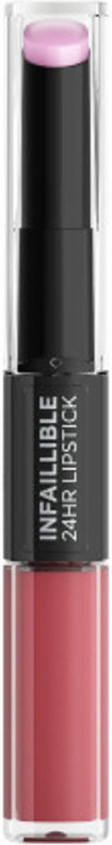 L'Or�al Paris Infaillible 24H Lipstick - Langhoudende 2-staps Lipstick met Vitamine E - 213 Toujour Teaberry - Pruim - 5.7ml