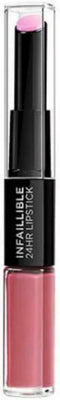 L'Or�al Paris Infaillible 24H Lipstick - Langhoudende 2-staps Lipstick met Vitamine E - 213 Toujour Teaberry - Pruim - 5.7ml