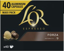 L'OR Espresso Koffiecups Forza 40 stuks