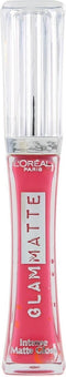 L'Oréal Glam Matte Lipgloss - 508 Coral Denimista