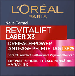 L'ORÉAL PARIS Dagcrème Revitalift Laser X3 LSF 25, 50 ml