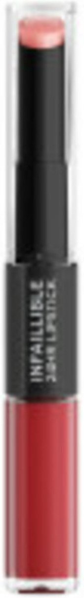 L'Oréal Paris Infaillible 24H Lipstick - Langhoudende 2-staps Lipstick met Vitamine E - 501 Timeless Red - Rood - 5.7ml