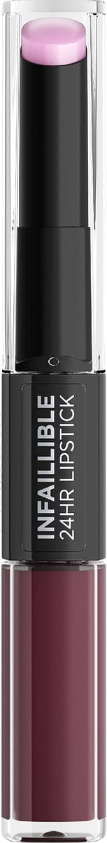 L'Oréal Paris Infaillible 24H Lipstick - Langhoudende 2-staps Lipstick met Vitamine E - 215 Wine O Clock - Rood - 5.7ml