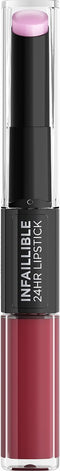 L’Oréal Paris Infaillible 24H Lipstick - Verzorgende Lippenstift Verrijkt met Hyaluronzuur - 302 Rose Eternite -5.7 ml