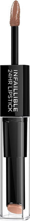 L’Oréal Paris Infaillible 24H Lipstick - Verzorgende Lippenstift Verrijkt met Hyaluronzuur - 113 Invincible Sable -5.7 ml