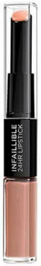 L’Oréal Paris Infaillible 24H Lipstick - Verzorgende Lippenstift Verrijkt met Hyaluronzuur - 113 Invincible Sable -5.7 ml