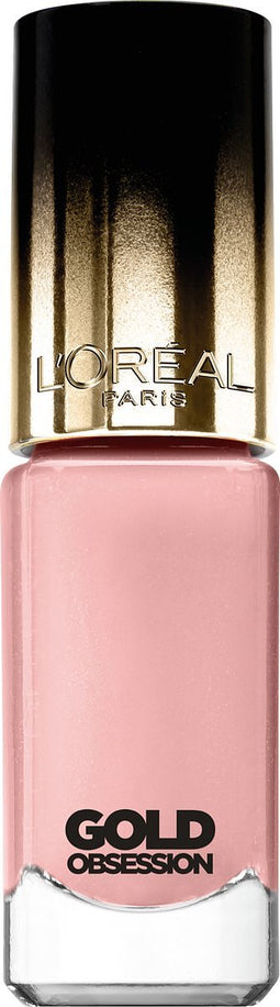 L’Oréal Paris Make-Up Designer Color Riche Collection Exclusive Gold Obsession 37 nagellak 5 ml Roze