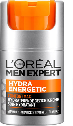 L’Oréal Paris Men Expert Hydra Energetic Comfort Max Dagcrème - Hydraterend voor Droge Huid - 50 ML
