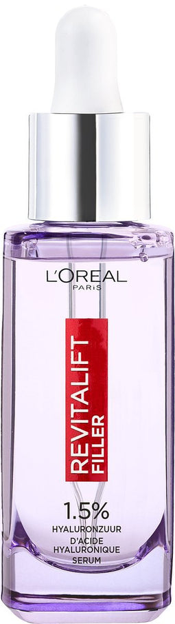 L'Oréal Paris Revitalift Filler 1,5% Hyaluronzuur Serum - hydratatie - Voor een gehydrateerde en veerkrachtige huid - 30ml