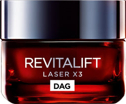 L’Oréal Paris Revitalift Laser X3 Dagcrème - Anti-Rimpel met Vitamine C, Hyaluronzuur & Pro-Retinol - 50ml