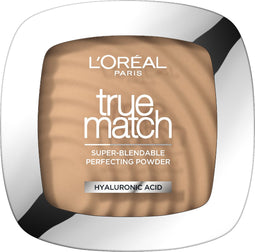 L’Oréal Paris True Match Poeder - 3W Gold Beige - Matterend gezichtspoeder met een Natuurlijke Dekking - 9gr.