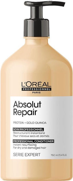 L’Oréal Professionnel - Absolut Repair Gold - Conditioner voor beschadigd- of onhandelbaar haar - 750 ml.