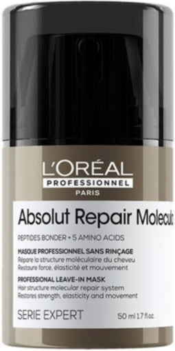 L’Oréal Professionnel Absolut Repair Molecular Leave-In Masker - Voor zeer beschadigd haar - 50ml