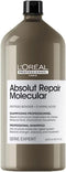 L’Oréal Professionnel - Absolut Repair Molecular | Shampoo voor beschadigd- of onhandelbaar haar - 1500 ml.