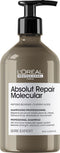 L’Oréal Professionnel Absolut Repair Molecular Shampoo - Voor beschadigd haar - Rijke, herstellende formula – 500ml