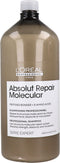 L’Oréal Professionnel - Absolut Repair Molecular | Shampoo voor beschadigd- of onhandelbaar haar - 1500 ml.