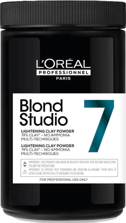 L’Oréal Professionnel - Blond Studio - Clay Powder - Blondeerpoeder voor alle haartypes - 500 ml.