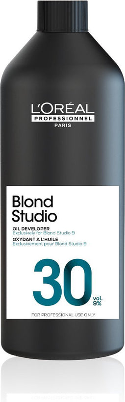 L’Oréal Professionnel - Blond Studio - Oil Developer 30 Vol - Oxydanten voor alle haartypes - 1000 ml