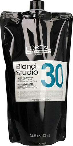 L’Oréal Professionnel - Blond Studio - Oxydant Platinum 30 Vol - Oxydanten voor alle haartypes - 1000 ml