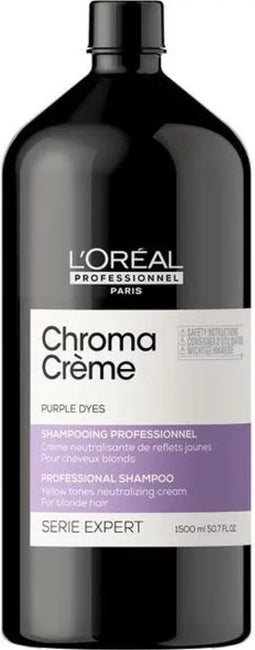 L’Oréal Professionnel - Croma Crème - Purple - Shampoo voor blond haar - 1500 ml.